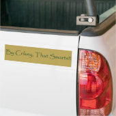 Door sleutel die Bumpersticker schittert (Op Truck)