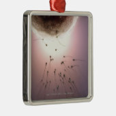 Door sperma bevruchte eieren metalen ornament (Rechts)