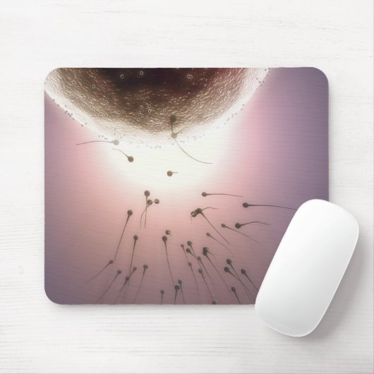 Door sperma bevruchte eieren muismat (Met muis)