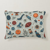 door sport pattereerde kussens (Voorkant)