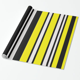 door strepen van papier