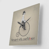 Door:sturen met de  fiets van het Vertrouwen Vierkante Klok (Hoek)