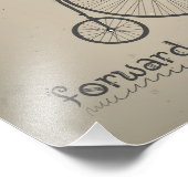 Door:sturen met de Foto van de Bicycle van het Ver Foto Afdruk (Hoek)