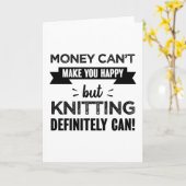 Door te denken ben je blij met Funny Gift Kaart (Gele Bloem)