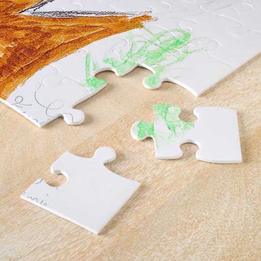 Door te doen wordt het goed. legpuzzel (Zijkant)