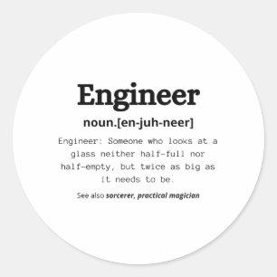 Door technicus gedefinieerde Sticker: de formule a Ronde Sticker