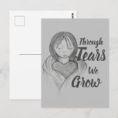 Door tranen kweken we Briefkaart (Voorkant / Achterkant)