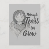Door tranen kweken we Briefkaart (Voorkant)