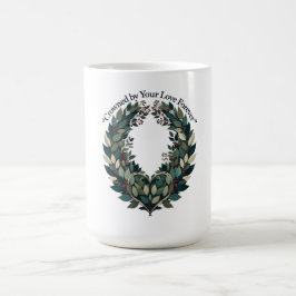 Door Uw Liefde Bekroond Euwige Lauwerkrans T-Shirt Koffiemok