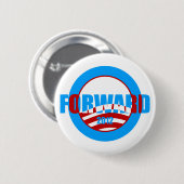 door:v. 2012 obama ronde button 5,7 cm (Voorkant /achterkant)