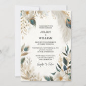 Door Veer Rustieke Aziatische Sky Cloud Peacock Br Kaart (Voorkant)