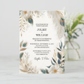 Door Veer Rustieke Aziatische Sky Cloud Peacock Br Kaart (Staand voorkant)