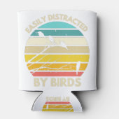 Door vogels gemakkelijk verstoorde vogels blikjeskoeler (Achterkant)