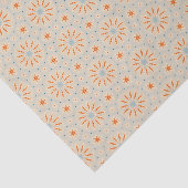 Door vuurwerk geïnspireerd patroon - tissuepapier (Detail)