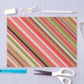 Door watermeloenen geïnspireerde strips tissuepapier (Craft)