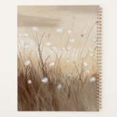 Door wind geteisterde wilde bloemen #1  planner (Achterkant)