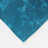 Door zee geïnspireerde server: Tranquil Ocean Wave Fleece Deken (Hoek)