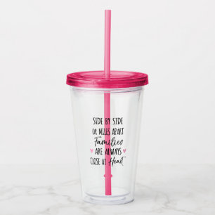 Door zij of Miles Afzonderlijke Families zijn dich Acryl Drinkbeker