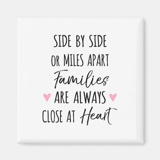 Door zij of Miles Afzonderlijke Families zijn dich Magneet (Voorkant)