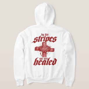 door zijn striemen zijn wij genezen Faith Christel Hoodie
