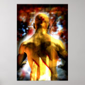 Door zijn Stripes Poster (Voorkant)