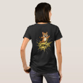 Door Zooms Geactiveerd Grappige Kat Meme Design T-shirt (Achterkant volledig)