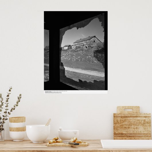 Doorbladerend scherm van Oude Koekhuis Poster (Keuken)