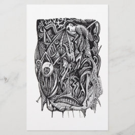 Doorboord, door Brian Benson Briefpapier