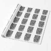 Doorboord, door Brian Benson Cadeaupapier (Uitgerold)