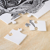 Doorboord, door Brian Benson Legpuzzel (Zijkant)