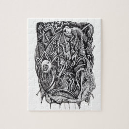 Doorboord, door Brian Benson Legpuzzel