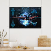 doorboord tong 01 poster (Keuken)