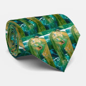 Doorboorde tepels stropdas (Opgerold)
