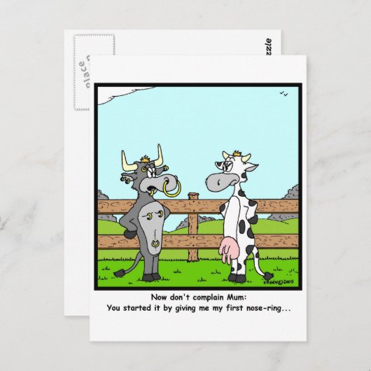 Doorboren Briefkaart (Voorkant / Achterkant)