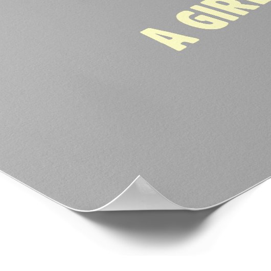 Doorboren: een meisje moet toegang krijgen tot poster (Hoek)