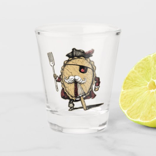 doorboren shot glas (Voorkant)