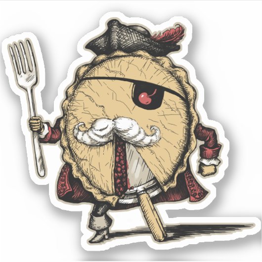 doorboren sticker (Voorkant)