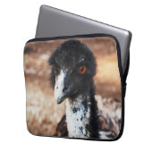 Doorborende ogen van de Outback  Laptop Sleeve (Voorkant Links)