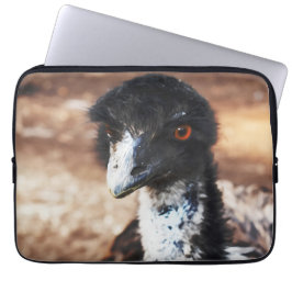 Doorborende ogen van de Outback  Laptop Sleeve