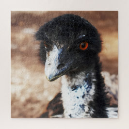 Doorborende ogen van de Outback Legpuzzel