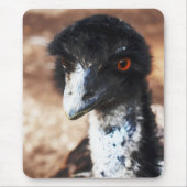 Doorborende ogen van de Outback Muismat (Voorkant)