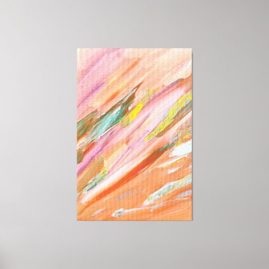 Doorbraak Acryl Wandkunst Canvas Afdruk (Voorkant)