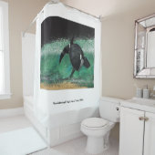 "Doorbraak" Art Douchegordijn (In situ)