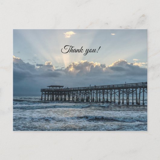 Doorbraak bij cacao Dank je Briefkaart (Voorkant)