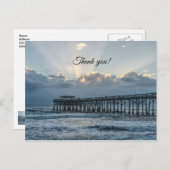 Doorbraak bij Cocoa Dankkaart Briefkaart (Voorkant / Achterkant)