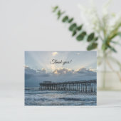 Doorbraak bij Cocoa Dankkaart Briefkaart (Staand voorkant)