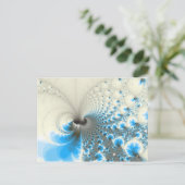Doorbraak - Fractal Art Briefkaart (Staand voorkant)