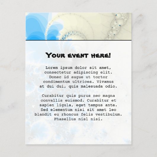 Doorbraak - Fractal Art Flyer (Voorkant)