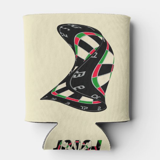 Doorbraak naar de Bullseye – Ultimate Dartboard Blikjeskoeler (Achterkant)