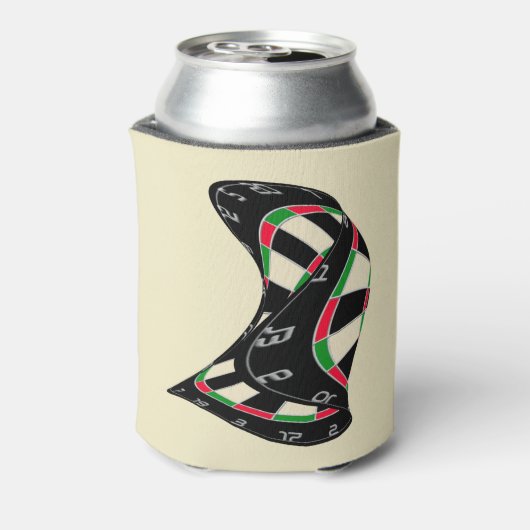 Doorbraak naar de Bullseye – Ultimate Dartboard Blikjeskoeler (Blikje Achterkant)